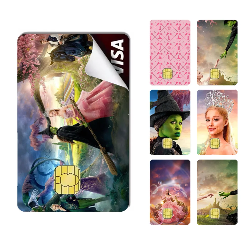 W-WickedS Glinda Elphaba Stickers Cartoon Credit Card Visa Debit Bank Charge Card Bus Metro Waterproof Sticker Decal Decoration
W-WickedS Glinda Elphaba Stickers Cartoon Credit Card Visa Debit Bank Charge Card Bus Metro Waterproof Sticker Decal Decoration