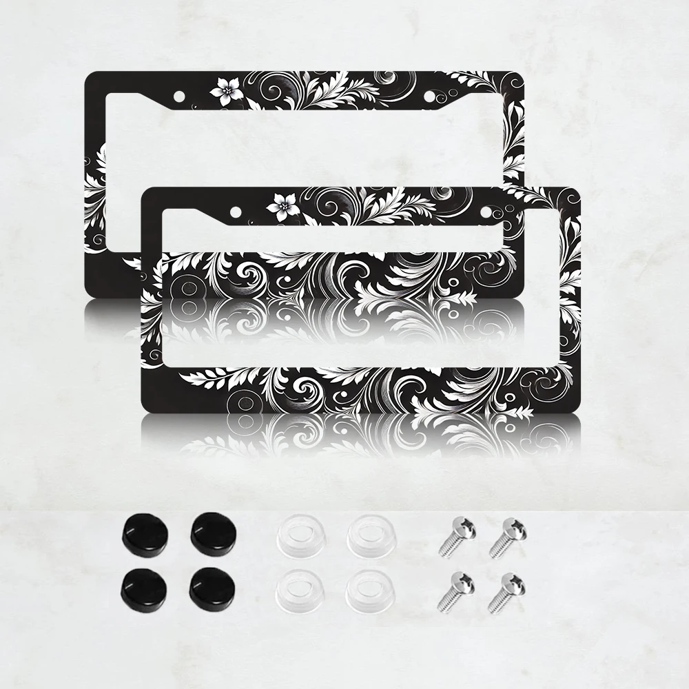 2PC Aloha License Plate Frame Beautiful Hawaii Hibiscus Flowers Leaves Aluminum License Plate Frame - 6 x 12 Inch
2PC Aloha License Plate Frame Beautiful Hawaii Hibiscus Flowers Leaves Aluminum License Plate Frame - 6 x 12 Inch