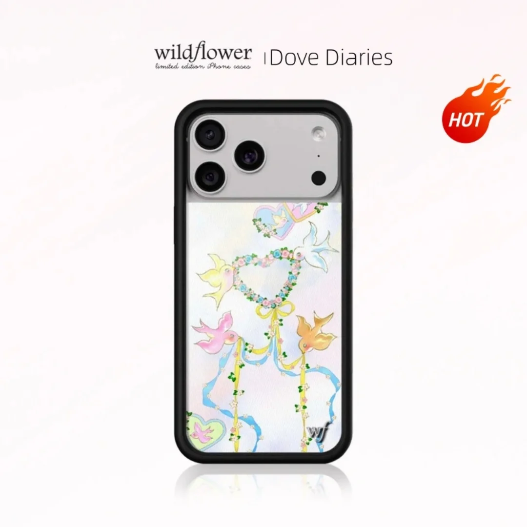 Wildflower Dove Diaries Phone Case for iPhone 17ProMax 12 13 14 15 16 17 Pro Max Plus Air Peace Pigeon LOVE shockproof Cover
Wildflower Dove Diaries Phone Case for iPhone 17ProMax 12 13 14 15 16 17 Pro Max Plus Air Peace Pigeon LOVE shockproof Cover