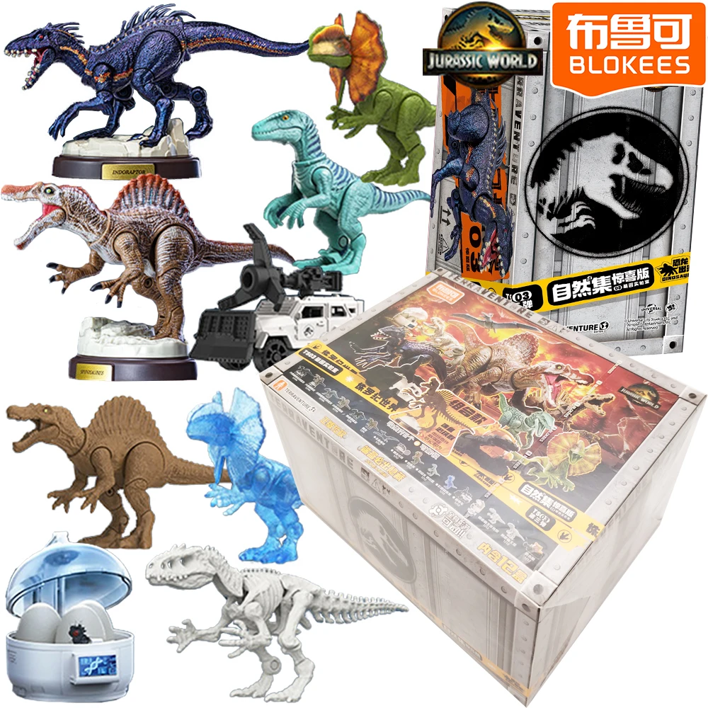 New Blokees Official Jurassic World Legendary Ancient Creatures High-quality Assembled Models Collection Blind Box Kid Toy Gift
New Blokees Official Jurassic World Legendary Ancient Creatures High-quality Assembled Models Collection Blind Box Kid Toy Gift