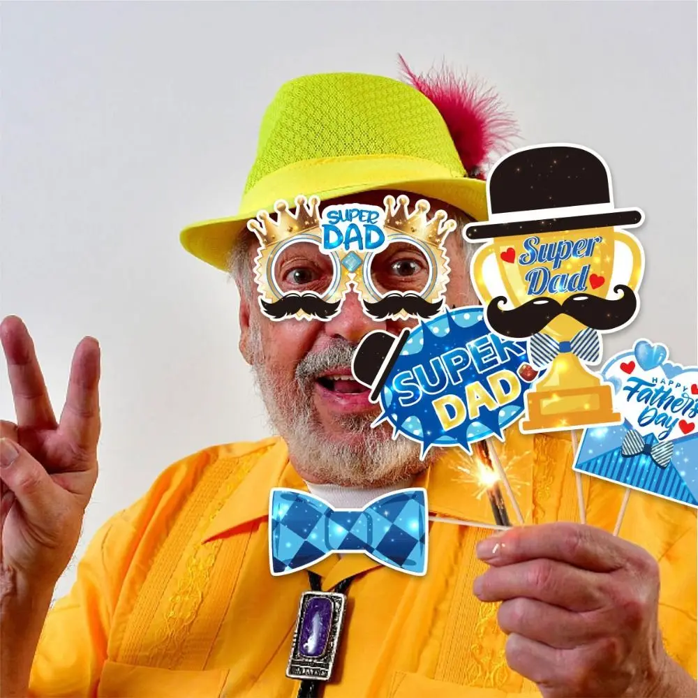 30pcs Blue Father's Day Photo Props Blessing Cap Mustache Glasses DAD Photography Decor Festival Dress Up Costume Mask
30pcs Blue Father's Day Photo Props Blessing Cap Mustache Glasses DAD Photography Decor Festival Dress Up Costume Mask