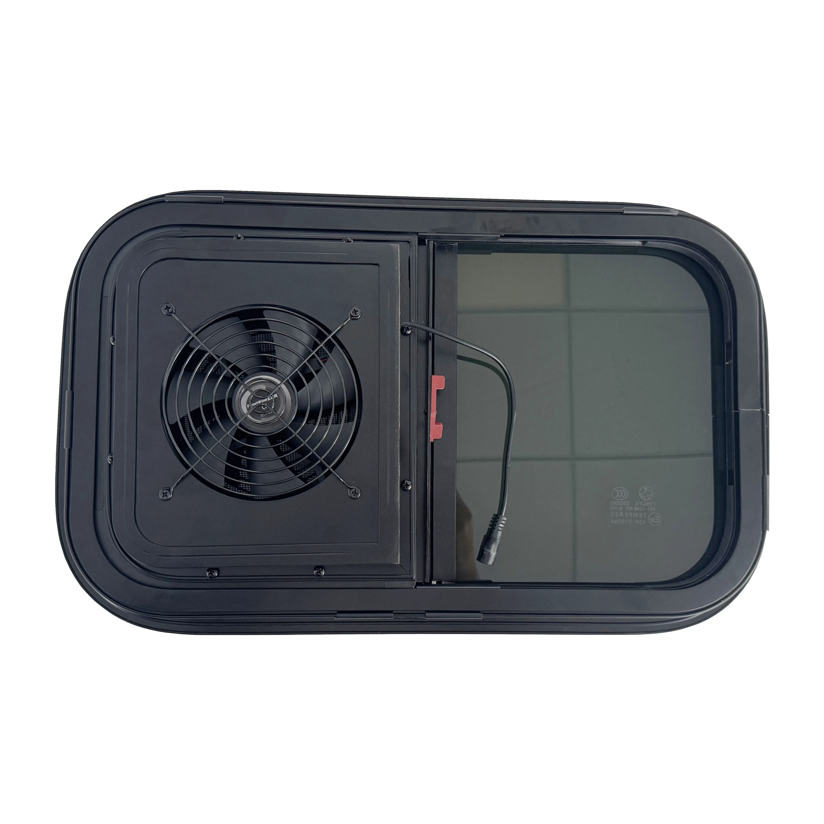 E-mark/DOT Tempered Glass Horizontal Sliding Window With Vent Fan For Caravan RV Motorhome Trailer
E-mark/DOT Tempered Glass Horizontal Sliding Window With Vent Fan For Caravan RV Motorhome Trailer