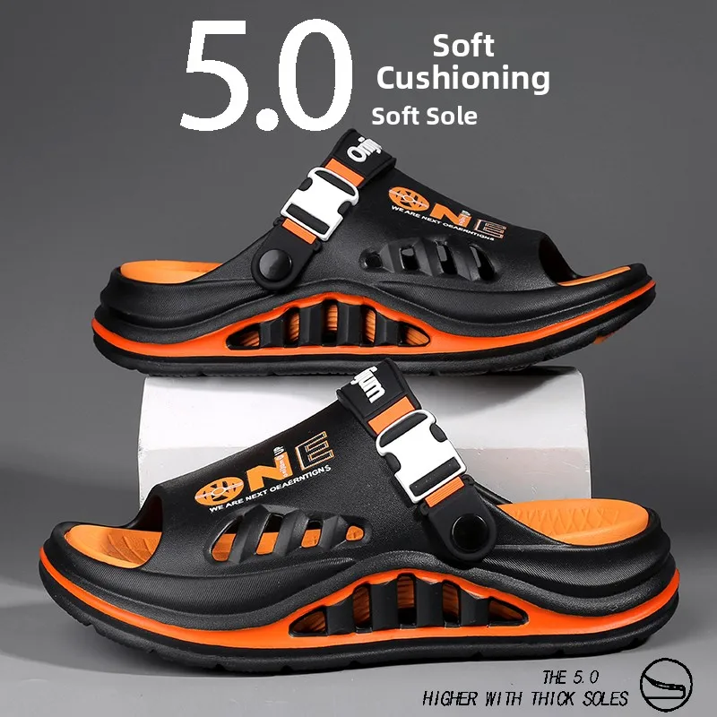 Sports Slippers for Men Outdoor Beach Anti-Slip Wear-Resistant Summer New Style Casual Thick Bottom EVA Flat Sandals
Sports Slippers for Men Outdoor Beach Anti-Slip Wear-Resistant Summer New Style Casual Thick Bottom EVA Flat Sandals