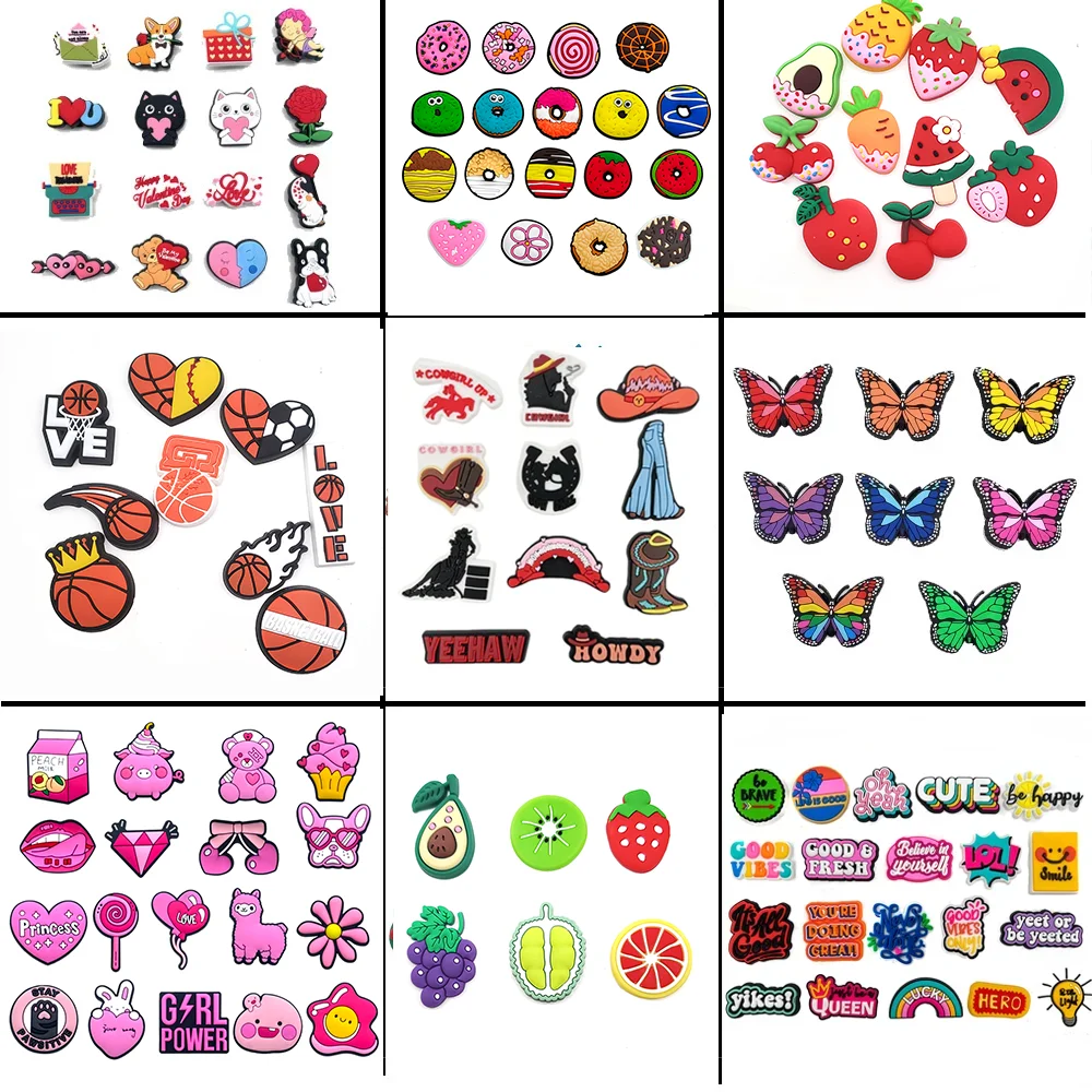 Set of 9 Cartoon Animated PVC Shoe Accessories DIY shoe decorations for Kids Favorite Gifts
Set of 9 Cartoon Animated PVC Shoe Accessories DIY shoe decorations for Kids Favorite Gifts