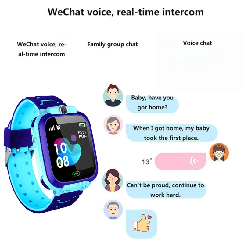 Children’s Smart Watch with Camera & SOS Emergency – Waterproof Touchscreen GPS Watch for Kids 4-12 Years
Children’s Smart Watch with Camera & SOS Emergency – Waterproof Touchscreen GPS Watch for Kids 4-12 Years