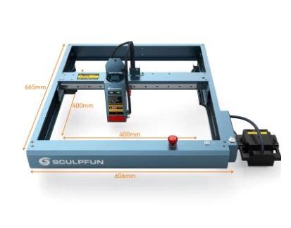 CNC DIY engraving machine SF-A9, 40W laser engraving and cutting machine for wood and leather cutting
CNC DIY engraving machine SF-A9, 40W laser engraving and cutting machine for wood and leather cutting
