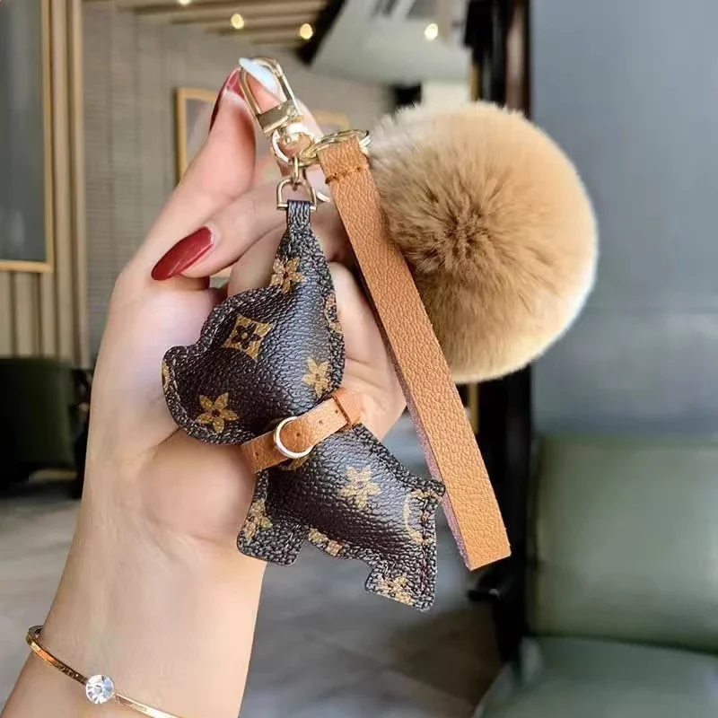 Suitable for L Fadou Creative Dog Car Keychain, Bag, Pendant, Old Flower Handmade Leather, Personalized Trend
Suitable for L Fadou Creative Dog Car Keychain, Bag, Pendant, Old Flower Handmade Leather, Personalized Trend