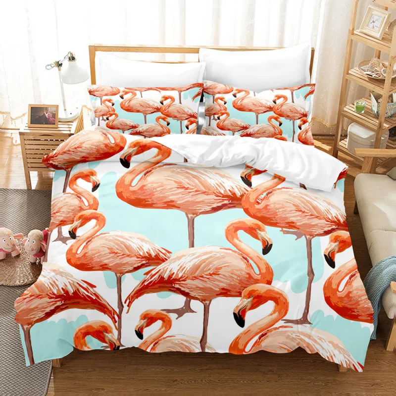 2/3pcs bedding set Digital Print Comfortable Duvet Cover for Home Bedroom Decoration, 1 Duvet Cover and 2pillowcase with Zippers
2/3pcs bedding set Digital Print Comfortable Duvet Cover for Home Bedroom Decoration, 1 Duvet Cover and 2pillowcase with Zippers