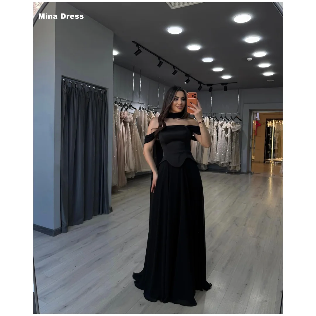 Mina Customized Black Woman Dresses for Special Occasions Tube Top Prom Dress 2026 Shawl Backless Elegant Women's Dresses Party
Mina Customized Black Woman Dresses for Special Occasions Tube Top Prom Dress 2026 Shawl Backless Elegant Women's Dresses Party