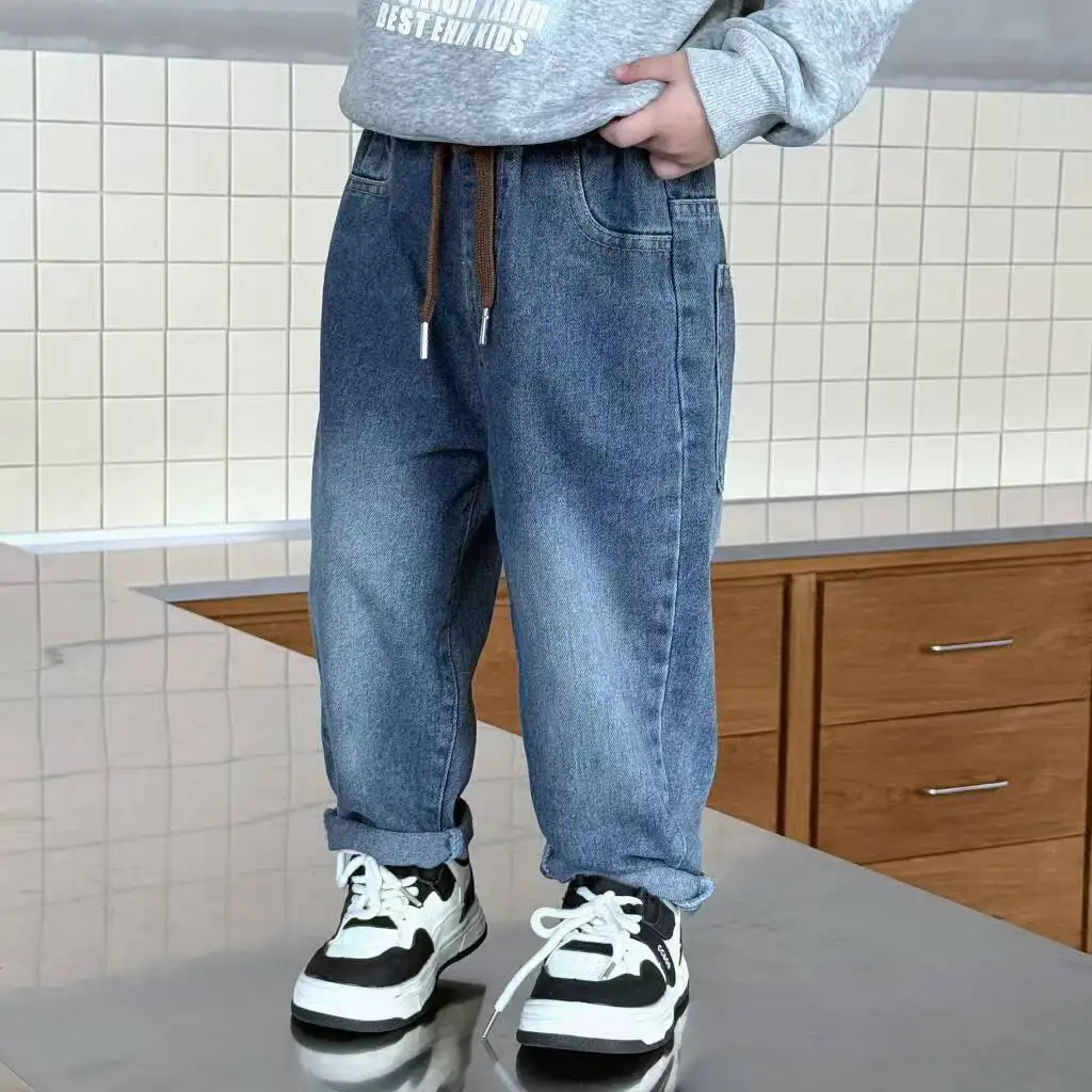 Kids Casual Loose Jeans Pants Spring Autumn New Style for Boys And Girls Children's Trousers
Kids Casual Loose Jeans Pants Spring Autumn New Style for Boys And Girls Children's Trousers