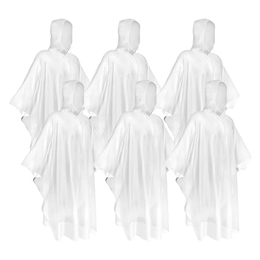 Rain Poncho with Hood for Adults, Disposable Rain Poncho Adult Emergency Raincoats Disposable
Rain Poncho with Hood for Adults, Disposable Rain Poncho Adult Emergency Raincoats Disposable