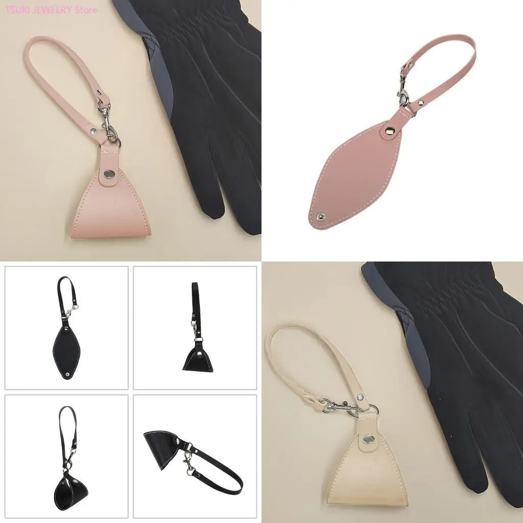 62KE Faux Leather Glove Holder for Handbags Strap Holder with Clasp for Hat,Towel
62KE Faux Leather Glove Holder for Handbags Strap Holder with Clasp for Hat,Towel