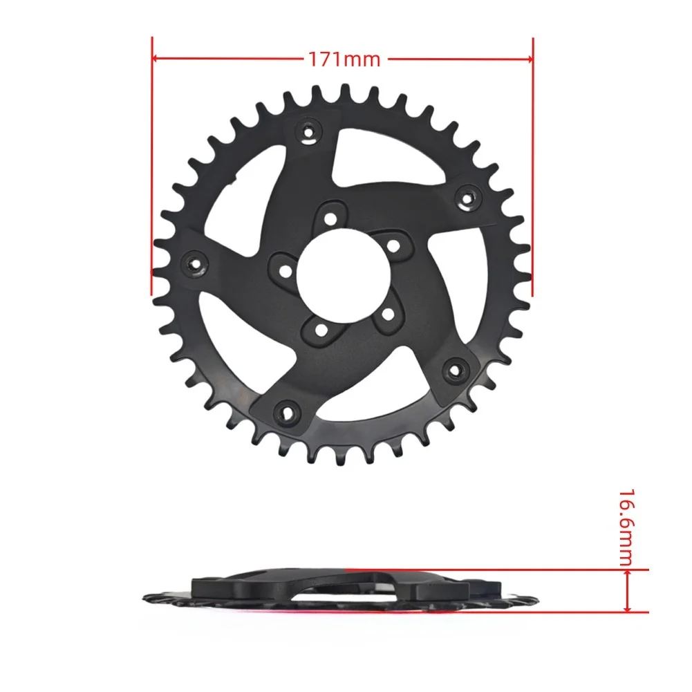 40T Chainring for Bafang For G320 Series 130BCD Central Drive Motor Steel Material with Positive Negative Teeth
40T Chainring for Bafang For G320 Series 130BCD Central Drive Motor Steel Material with Positive Negative Teeth