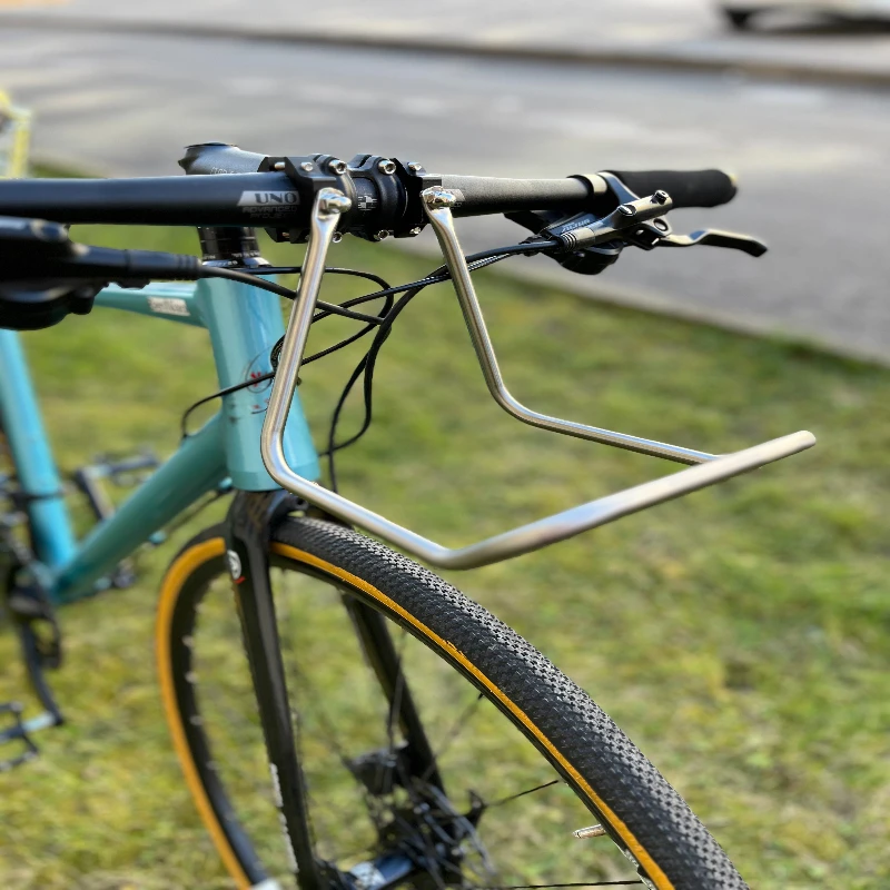 Bike Front Rack Mountain Road Bike Stainless Steel Integrated High-capacity Design Bicycle Luggage Carrier Bicycle Accessories
Bike Front Rack Mountain Road Bike Stainless Steel Integrated High-capacity Design Bicycle Luggage Carrier Bicycle Accessories