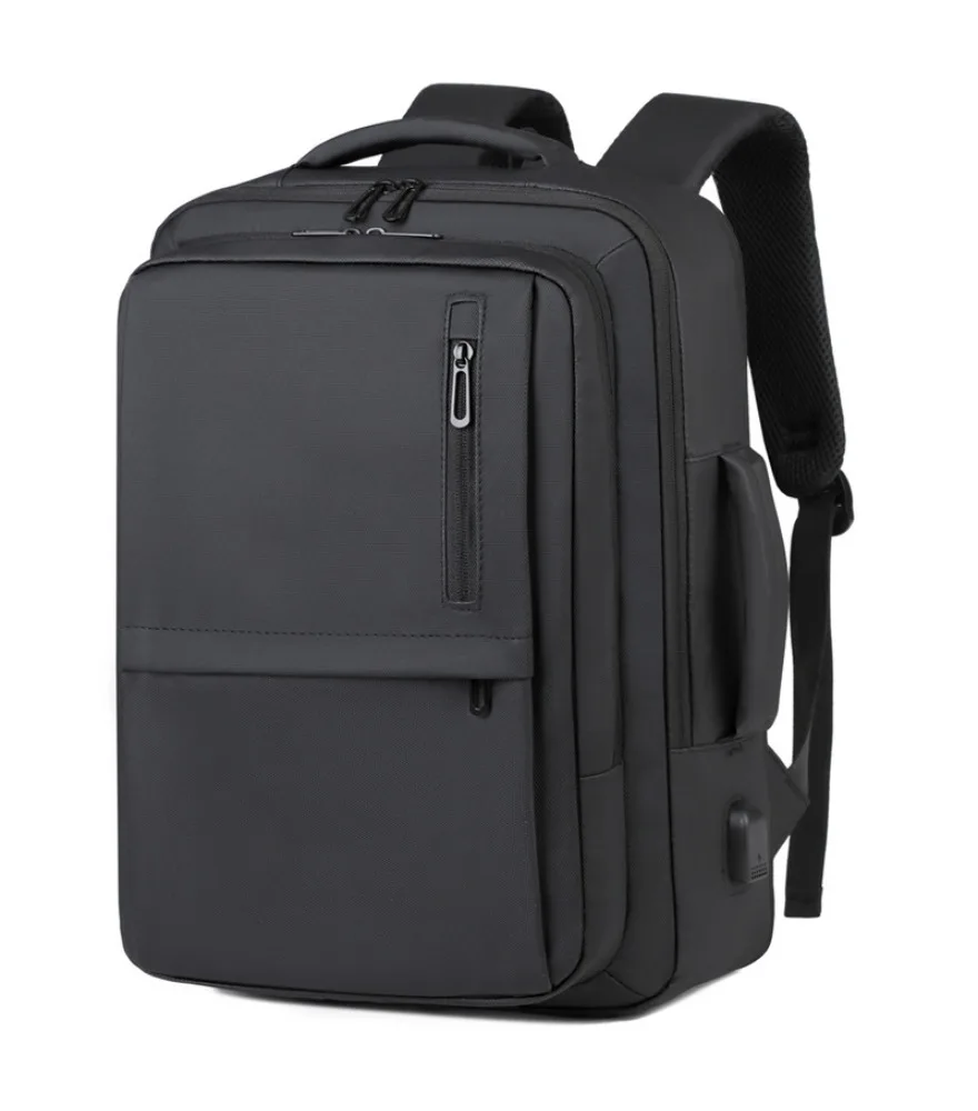 Navy slim laptop backpack with extra side carry handle vertical side hidden zipper outer built in USB port compact structured
Navy slim laptop backpack with extra side carry handle vertical side hidden zipper outer built in USB port compact structured