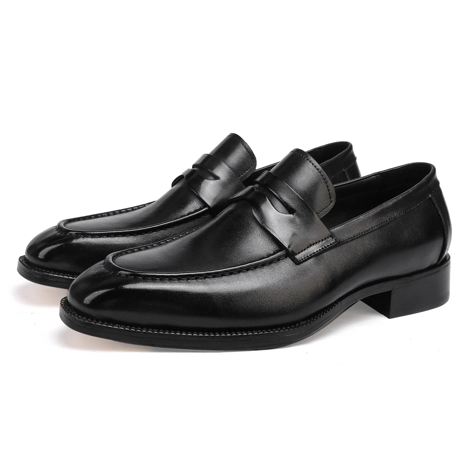 Dress Loafers Leather Business Dress Shoes Genuine Leather British Shoes Wedding Shoes
Dress Loafers Leather Business Dress Shoes Genuine Leather British Shoes Wedding Shoes