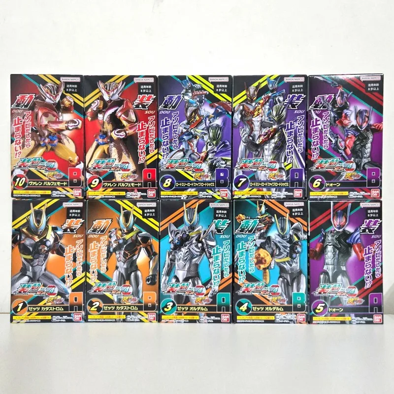 Bandai So-Do Kamen Rider Zeztz Agt4 Catastrophe Form Lord Three Five Six Action Figure Set Shokugan 10 Pack Box In Stock
Bandai So-Do Kamen Rider Zeztz Agt4 Catastrophe Form Lord Three Five Six Action Figure Set Shokugan 10 Pack Box In Stock