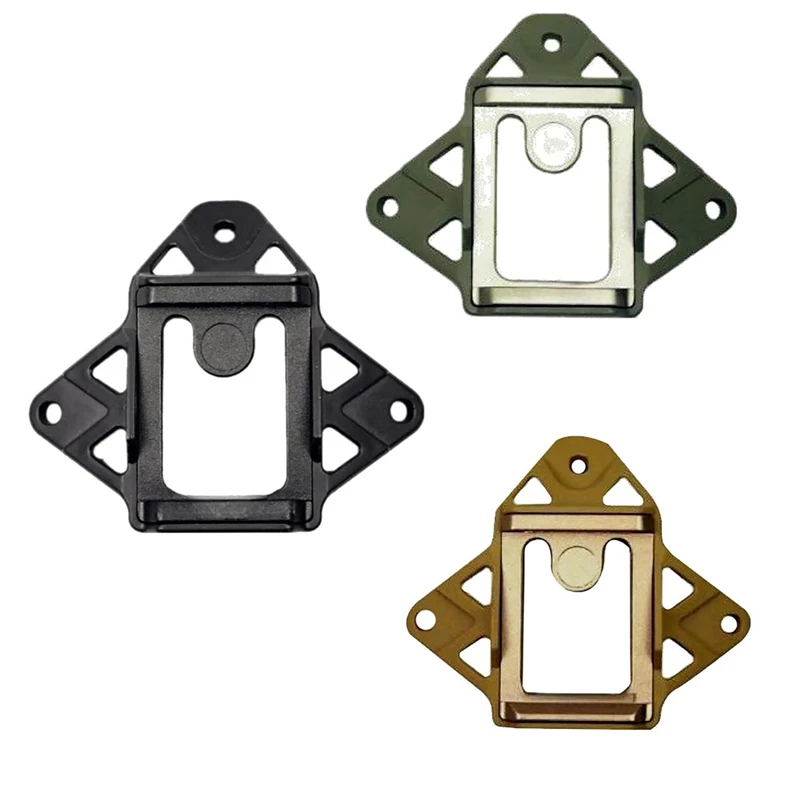Helmet Portable Night Vision Multifunction Bracket Accessories Sturdy Durable Wear-Resistant 3-Hole Bracket Durable , A
Helmet Portable Night Vision Multifunction Bracket Accessories Sturdy Durable Wear-Resistant 3-Hole Bracket Durable , A