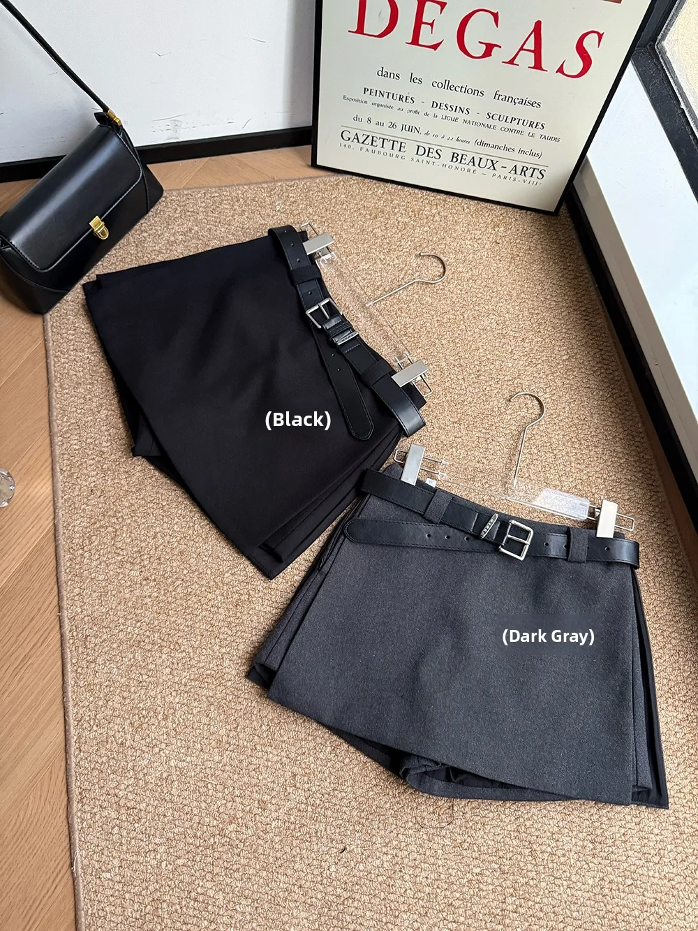 High Waist A-Line Woolen Skirt Pants Women's Korean Style Commute Slimming Vintage Quality Half-length Skirts for Ladies
High Waist A-Line Woolen Skirt Pants Women's Korean Style Commute Slimming Vintage Quality Half-length Skirts for Ladies