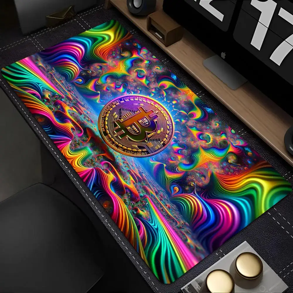 Bitcoin pattern design large Mouse Pad Desk Mat Gaming mat pc accessories rubber anti-slip keypad expansion mousepad office pad
Bitcoin pattern design large Mouse Pad Desk Mat Gaming mat pc accessories rubber anti-slip keypad expansion mousepad office pad