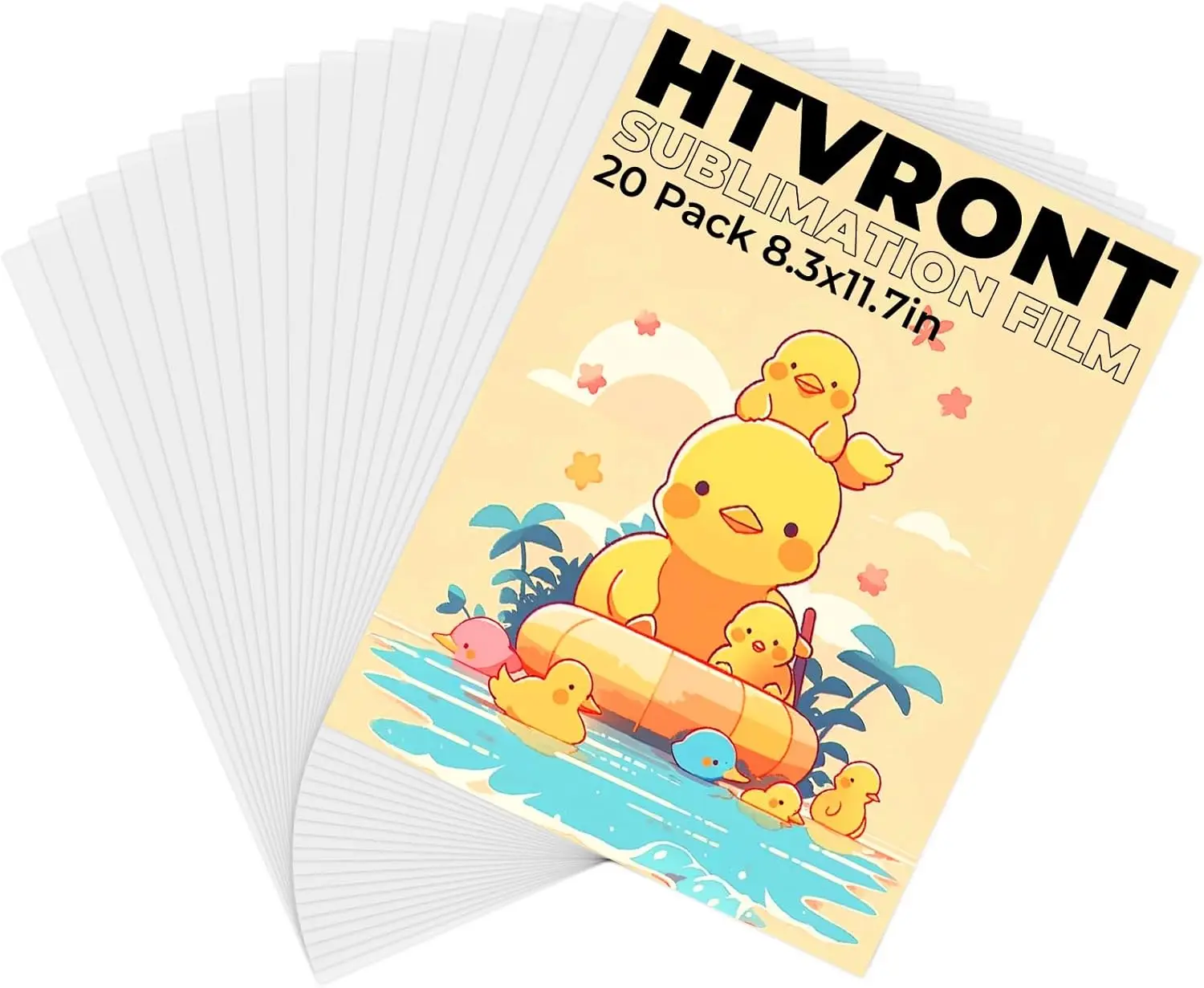 Printable Sublimation Heat Transfer Film for Phone Case Heat Press, 20 Pack A4 8.3x11.7 Sheets for Mugs Keychains
Printable Sublimation Heat Transfer Film for Phone Case Heat Press, 20 Pack A4 8.3x11.7 Sheets for Mugs Keychains