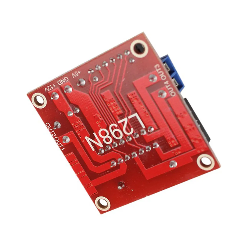 Dual L298n Motor Driver Module Dc 3-35V High Stability Dual H-Bridge Controller Board for Dc Stepper Motor Robotics DIY Projects