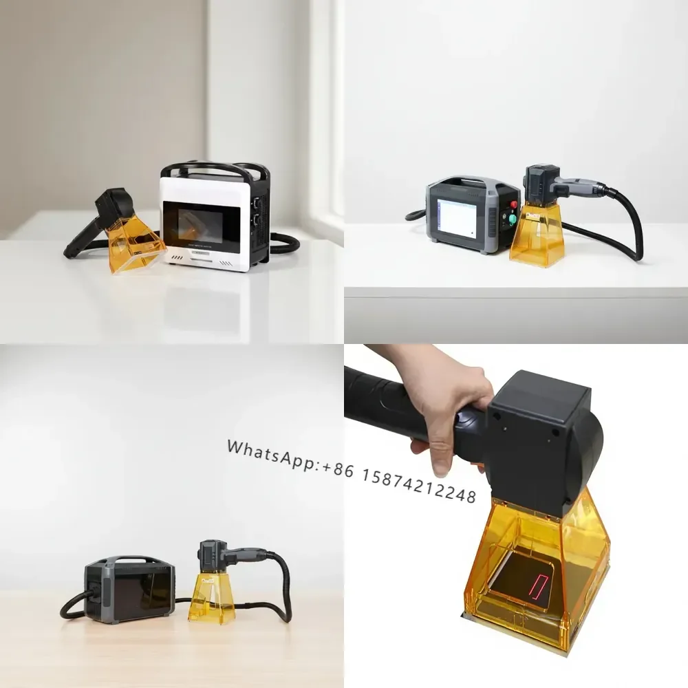High Quality 20W Handheld Portable Mini Fiber Marking Machine Air Cooling New Competitive Price DXF/BMP Deep Marking
High Quality 20W Handheld Portable Mini Fiber Marking Machine Air Cooling New Competitive Price DXF/BMP Deep Marking