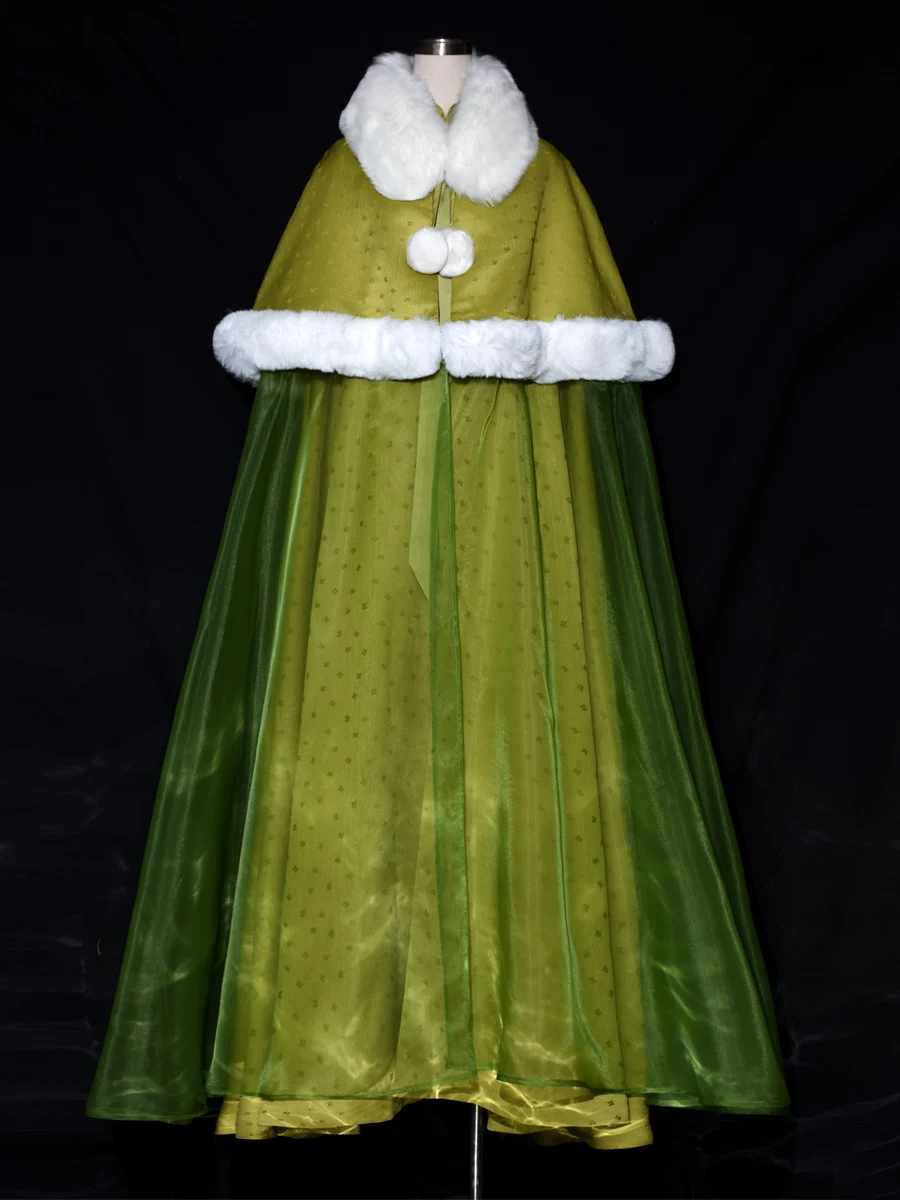 Chinese style Hanfu stand-up collar large fur collar cape velvet cape autumn and winter for women
Chinese style Hanfu stand-up collar large fur collar cape velvet cape autumn and winter for women