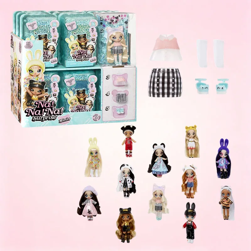Na Na Surprise Minis Series Collectable Dolls with Poseable Arms and Legs Fashion Clothing for Blind Box Toys
Na Na Surprise Minis Series Collectable Dolls with Poseable Arms and Legs Fashion Clothing for Blind Box Toys