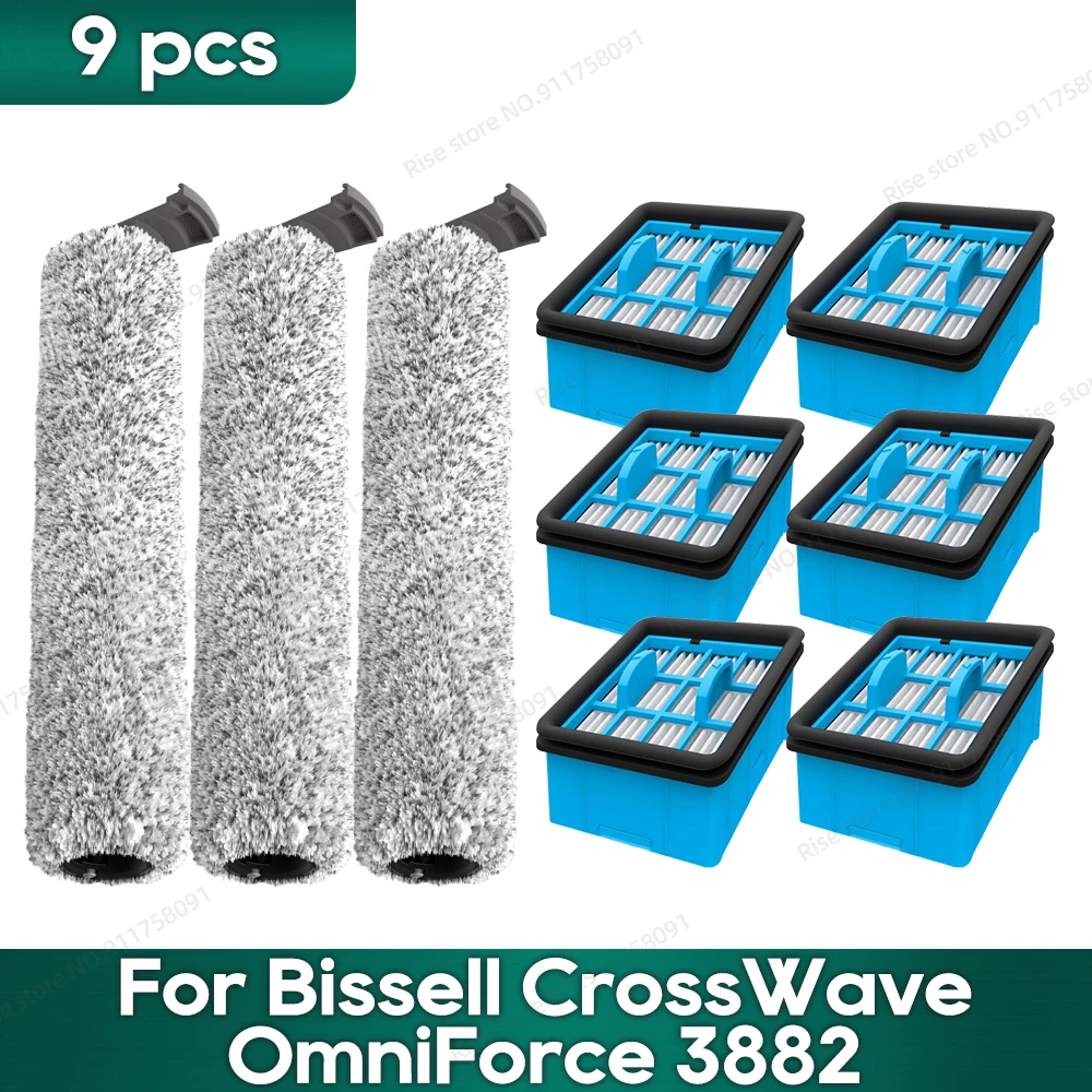 Compatible for Bissell 3882 / 3883 CrossWave OmniForce All-in-One Cleaner Multi-Surface Brush Hepa Filter Accessories
Compatible for Bissell 3882 / 3883 CrossWave OmniForce All-in-One Cleaner Multi-Surface Brush Hepa Filter Accessories