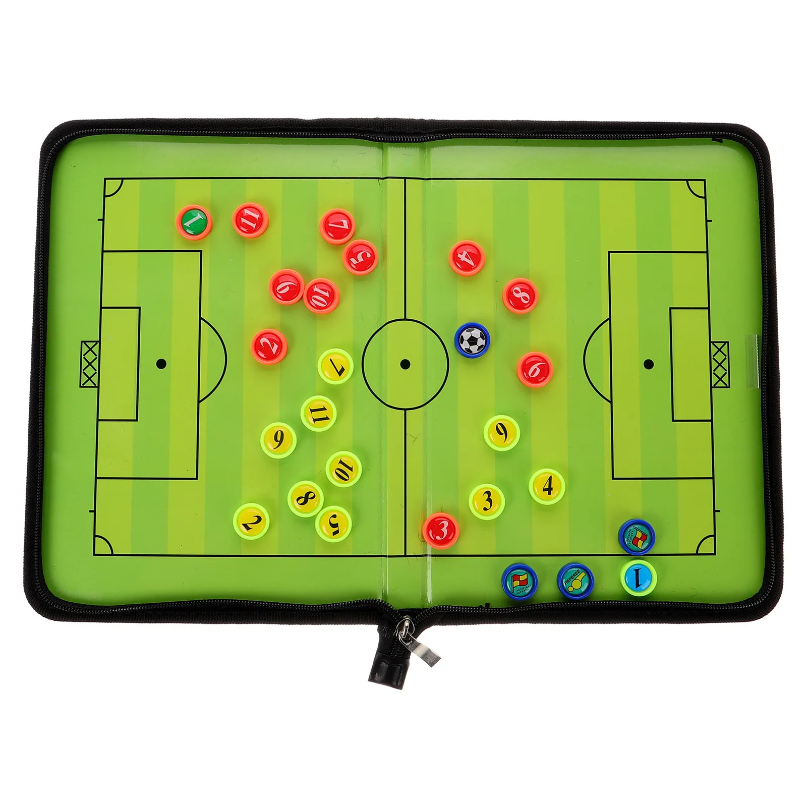 1 set Football Tactical Board Strategy Soccer Supplies Writing Match Cloth Training Gear Reusable Coaching Equipment
1 set Football Tactical Board Strategy Soccer Supplies Writing Match Cloth Training Gear Reusable Coaching Equipment
