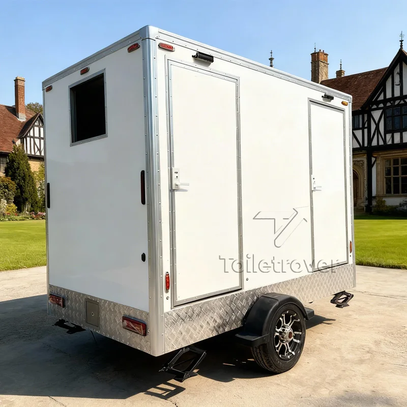 Customizable Light Shower Room Mobile Portable Toilet Trailer Vip Restroom Trailer Luxury Portable Toilet Trailer for Sale
Customizable Light Shower Room Mobile Portable Toilet Trailer Vip Restroom Trailer Luxury Portable Toilet Trailer for Sale
