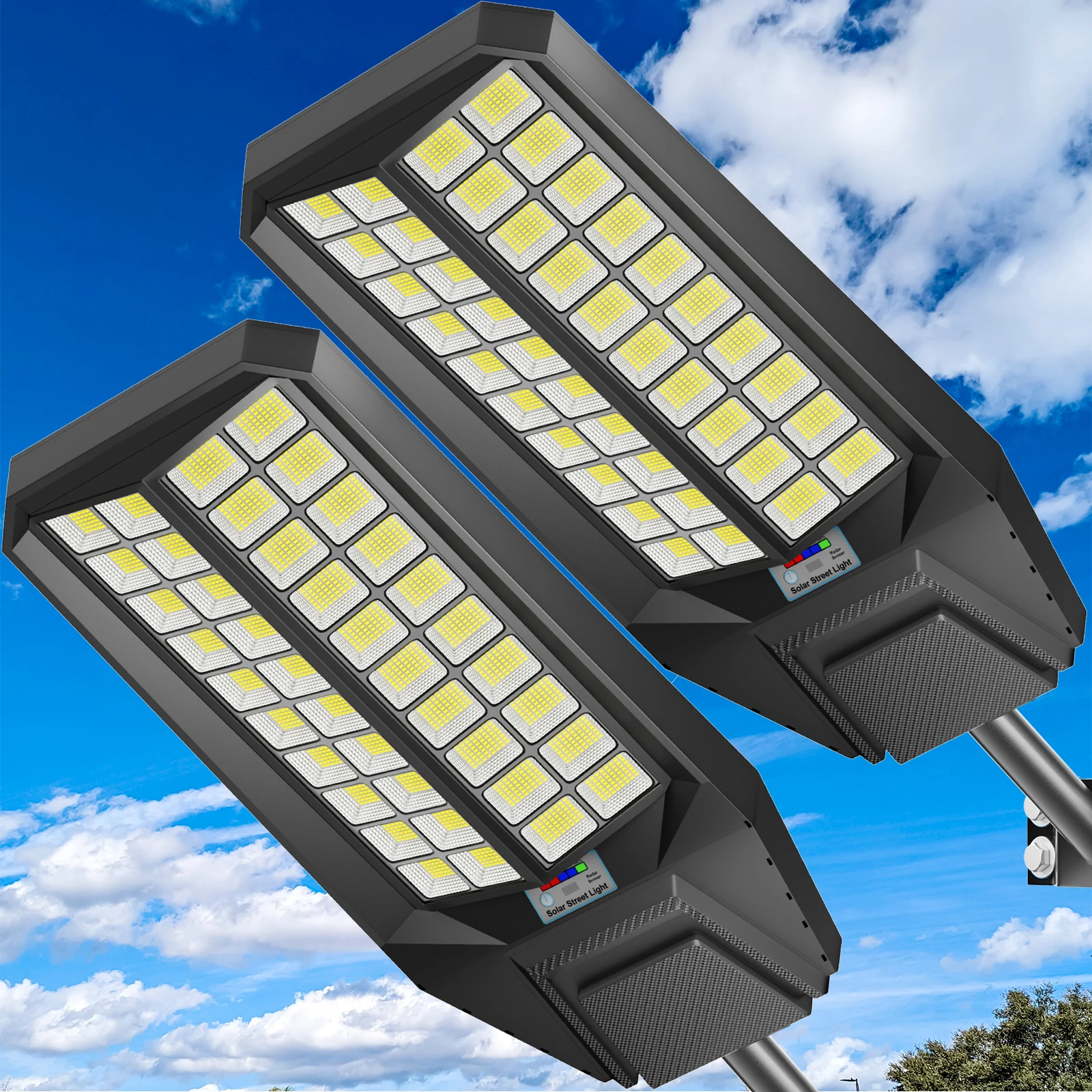 2PACK 8000W Solar Light Outdoor Solar Street Light With Motion Sensor Garden Wall Lamp Waterproof Solar Powerful Street Light
2PACK 8000W Solar Light Outdoor Solar Street Light With Motion Sensor Garden Wall Lamp Waterproof Solar Powerful Street Light