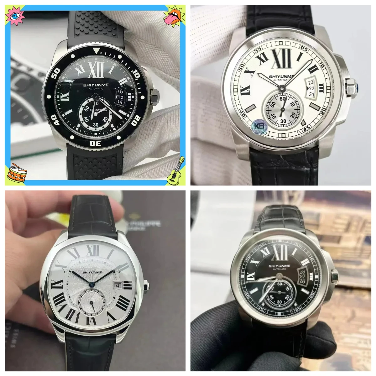 A186 Store Automatic Mechanical Unisex Watch Multifunction Big Eye Calendar World Time
A186 Store Automatic Mechanical Unisex Watch Multifunction Big Eye Calendar World Time