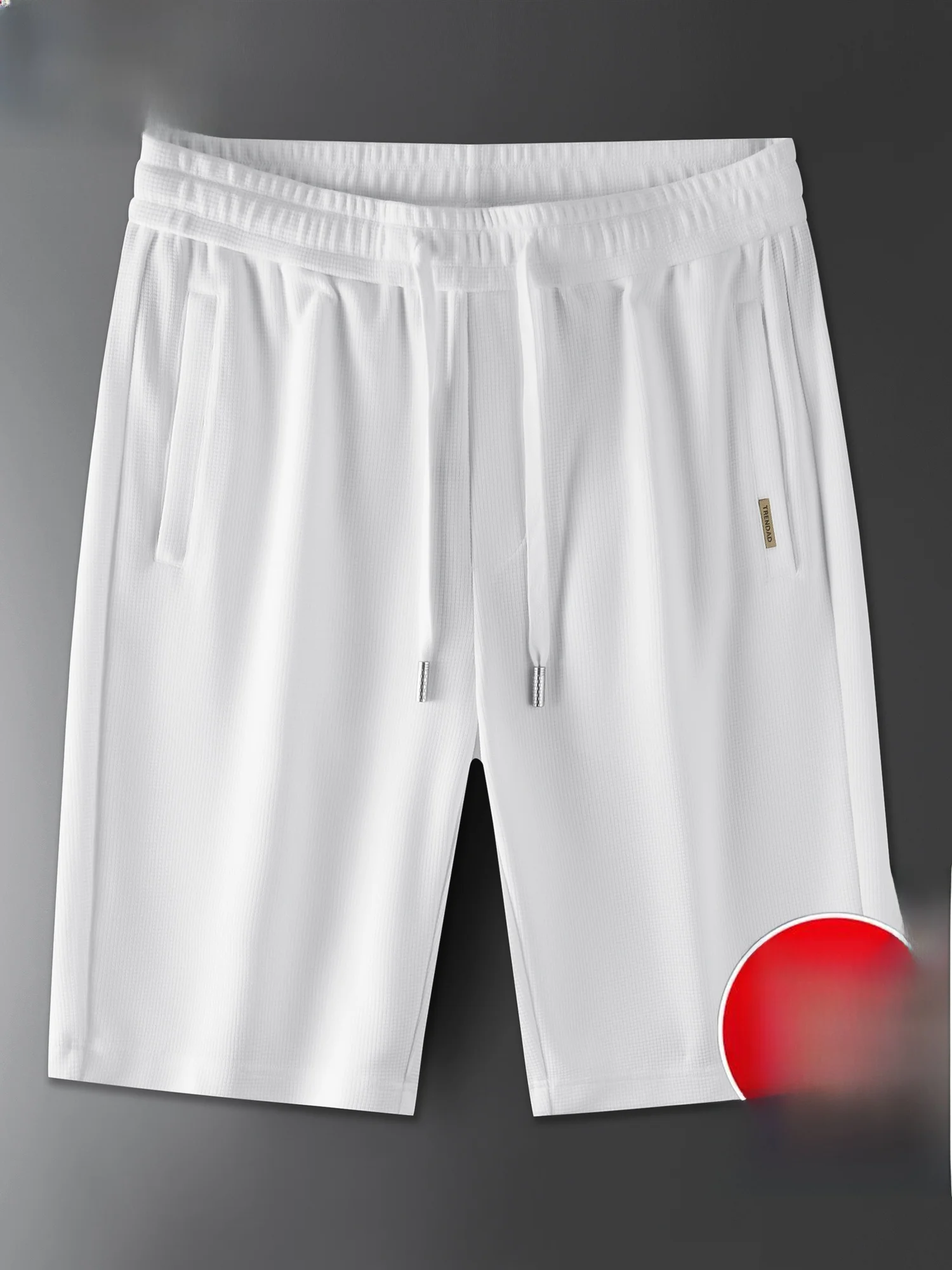 Мужские летние спортивные шорты из высококачественного ледяного шелка, быстросохнущие, свободного кроя, больших размеров, повседневные, средней длины, модные, белые
Мужские летние спортивные шорты из высококачественного ледяного шелка, быстросохнущие, свободного кроя, больших размеров, повседневные, средней длины, модные, белые