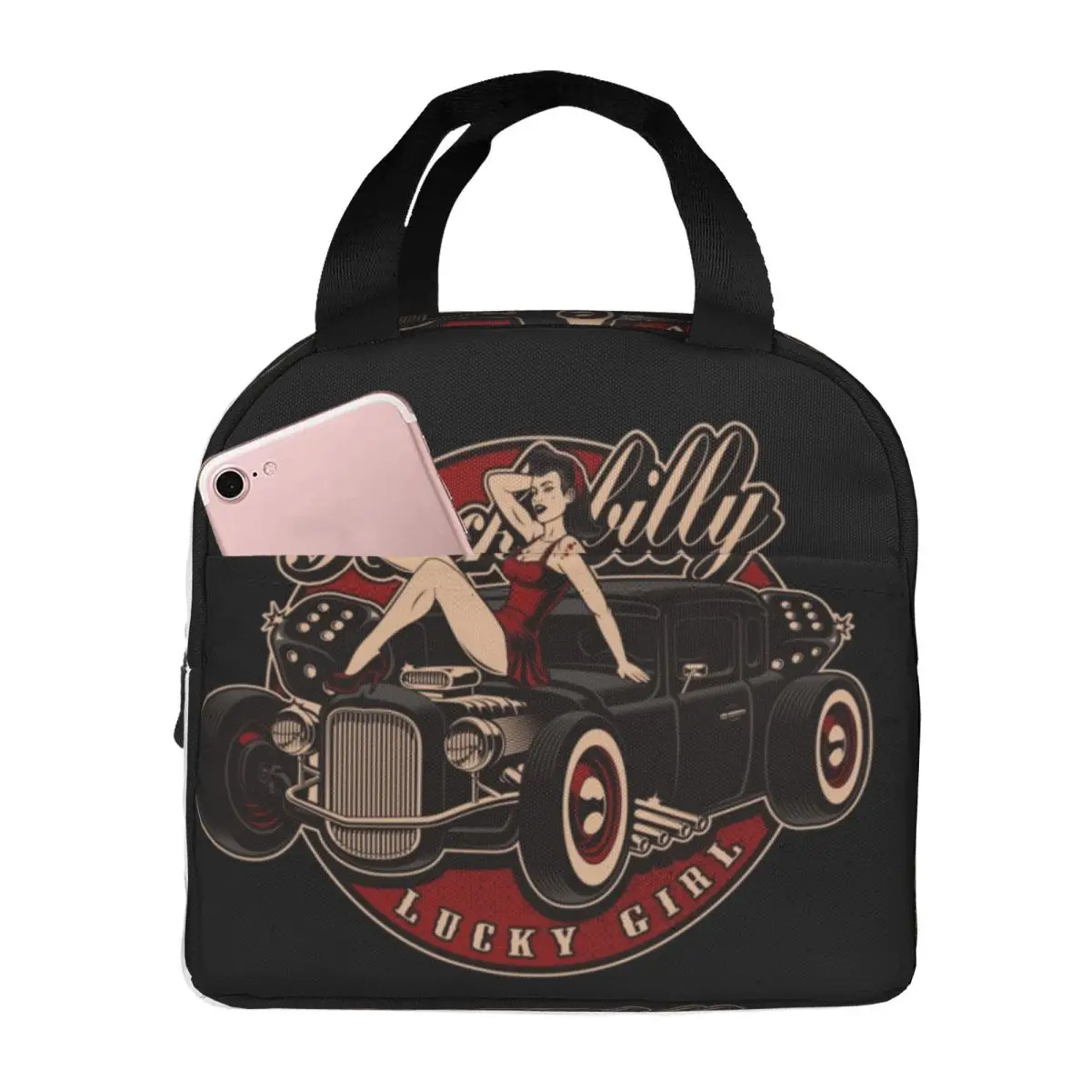 Сумки для обеда в стиле рокабилли Hot Rod Pin Up, изолированная коробка для бенто, портативная сумка для обеда, многоразовые сумки для пикника, термосумка для женщин и детей
Сумки для обеда в стиле рокабилли Hot Rod Pin Up, изолированная коробка для бенто, портативная сумка для обеда, многоразовые сумки для пикника, термосумка для женщин и детей