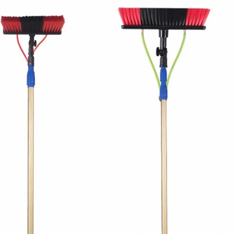 Telescopic Window Cleaning Brush with Water Spray for Solar Panels Flow-through Design
Telescopic Window Cleaning Brush with Water Spray for Solar Panels Flow-through Design