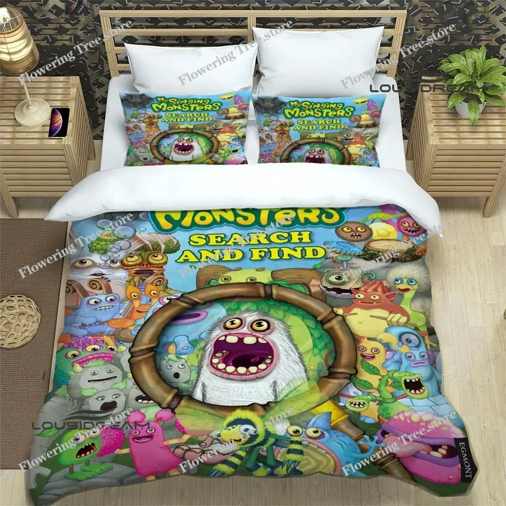 Game My Singing Monsters Bedding Sets Exquisite Supplies Set Duvet Cover Bed Comforter Set Bedding Set Luxury Birthday Gift
Game My Singing Monsters Bedding Sets Exquisite Supplies Set Duvet Cover Bed Comforter Set Bedding Set Luxury Birthday Gift
