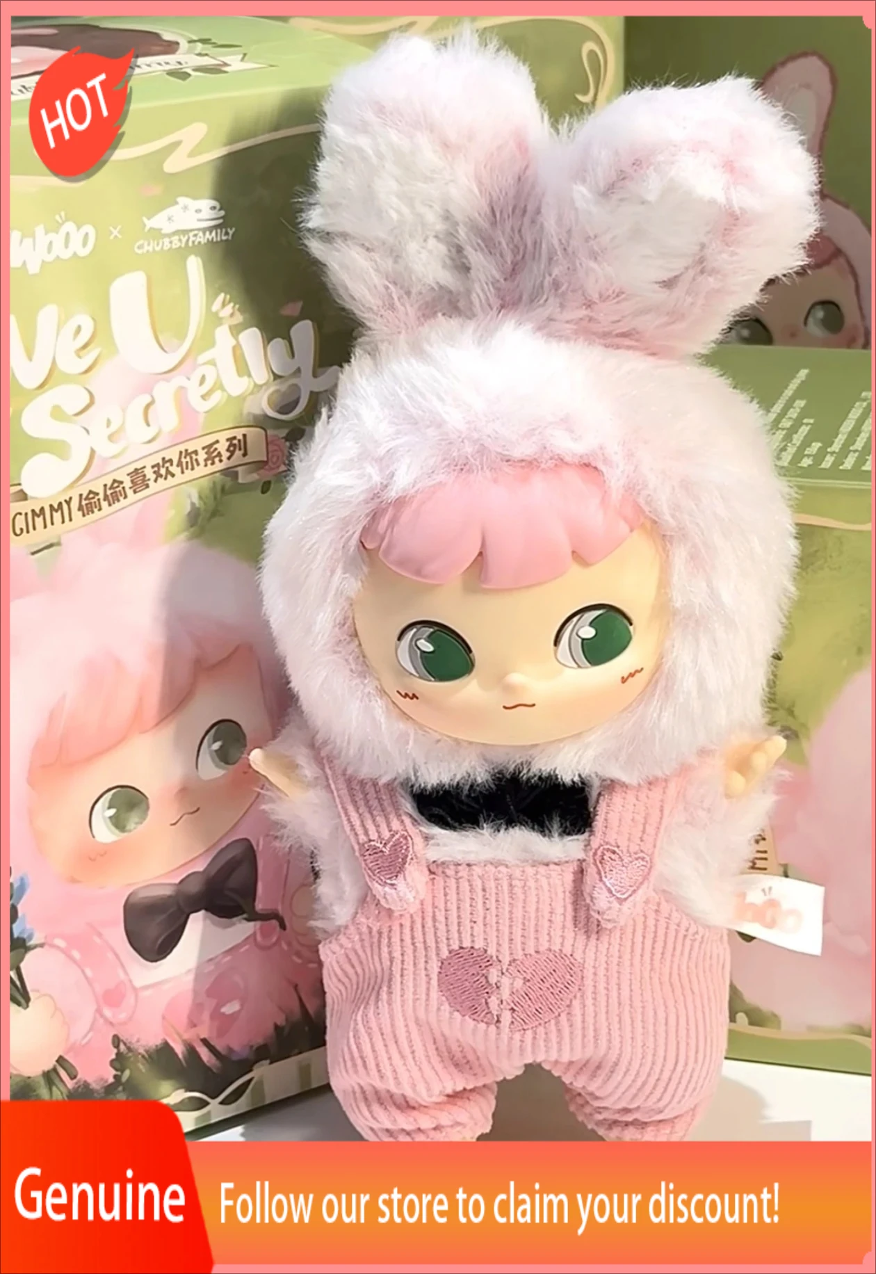 Chubby Cimmy Love U Secretly Blind Box Plush Mystery Box Pendant Keychain Doll Action Anime Figure Kawaii Girl Birthday Gift
Chubby Cimmy Love U Secretly Blind Box Plush Mystery Box Pendant Keychain Doll Action Anime Figure Kawaii Girl Birthday Gift