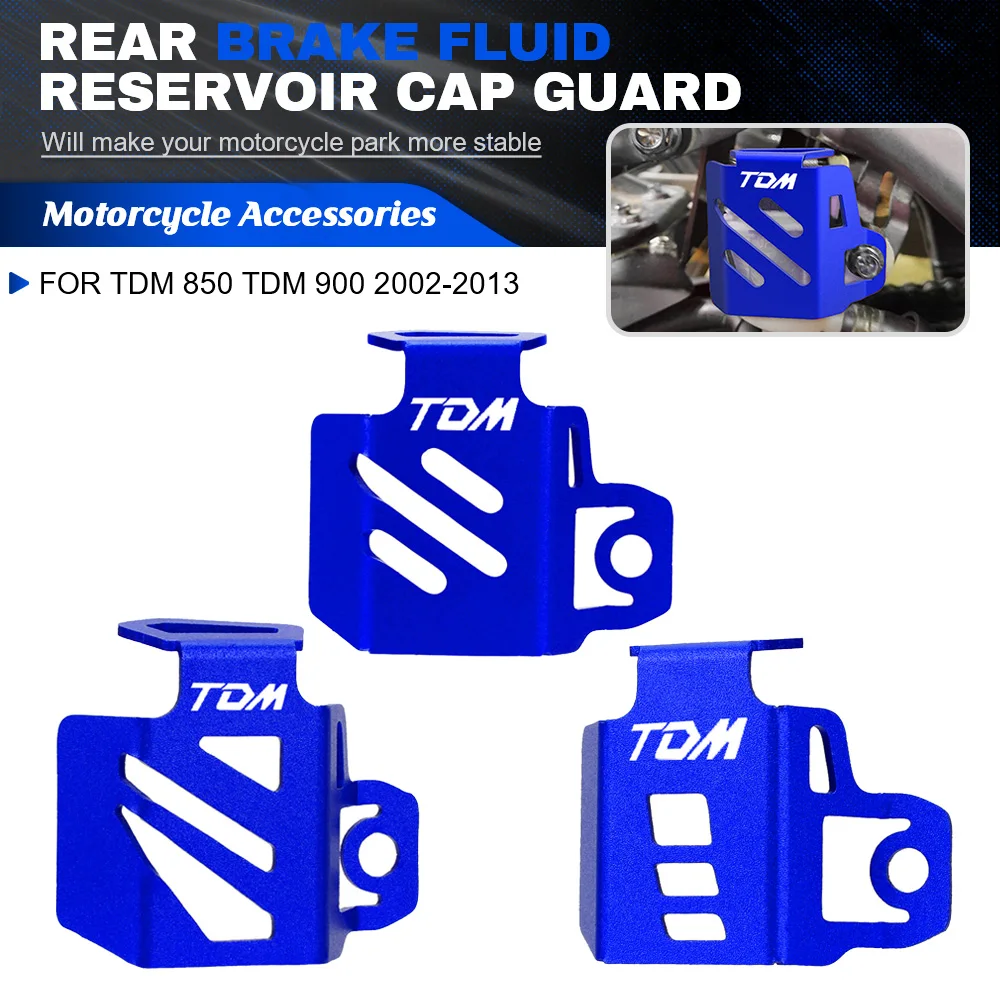 For Yamaha TDM 850 TDM 900 2002-2013 TDM850 TDM900 Motorcycle Rear Brake Fluid Reservoir Cap Guard Oil Tank Cover Ptotector
For Yamaha TDM 850 TDM 900 2002-2013 TDM850 TDM900 Motorcycle Rear Brake Fluid Reservoir Cap Guard Oil Tank Cover Ptotector