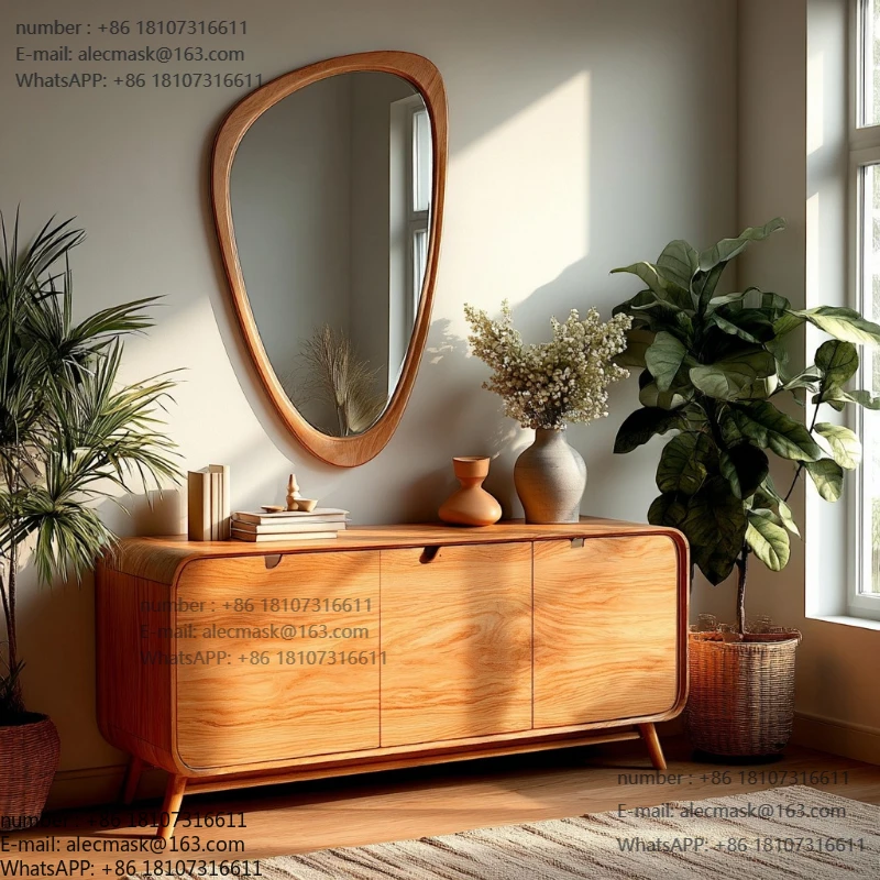 Mirror special-shaped wall-mounted household makeup , sink mirror, bedroom vanity
Mirror special-shaped wall-mounted household makeup , sink mirror, bedroom vanity