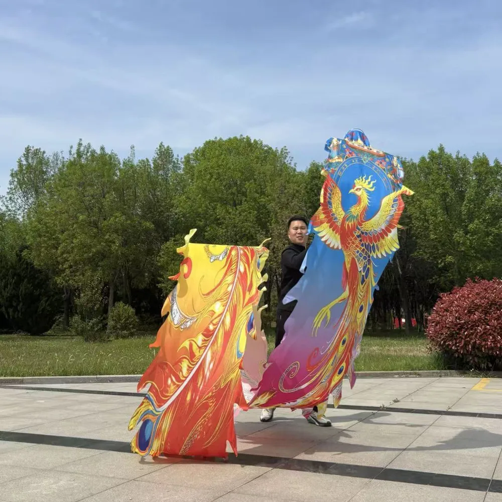 7m Chinese Fitness Dragon Dance Products For Adults Steel Frame Head Washable Tail Festival Stage Performance (Head+Tail+Rope)
7m Chinese Fitness Dragon Dance Products For Adults Steel Frame Head Washable Tail Festival Stage Performance (Head+Tail+Rope)