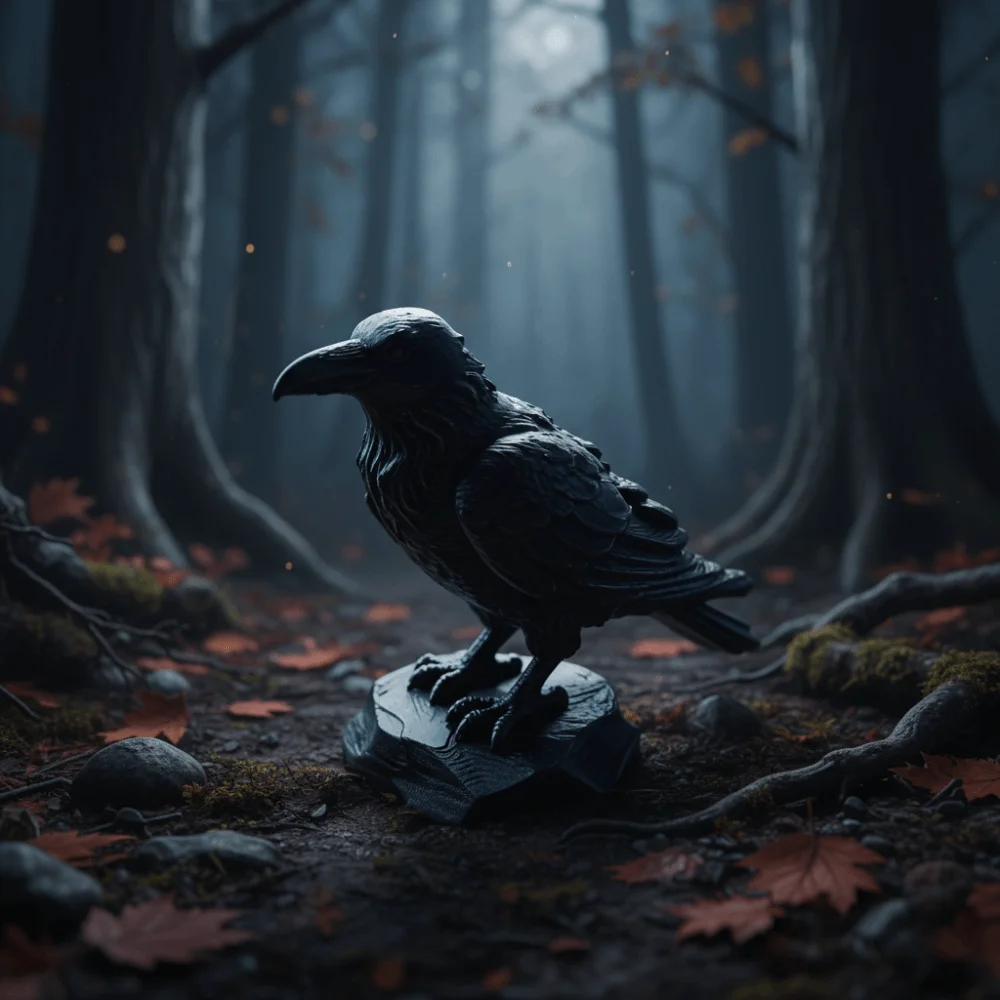 Gifts Gothic Style Crow Statue Crafts Raven Prop 3D Printed Crow Ornaments Home Decoration Bird Ornaments Craft Farm
Gifts Gothic Style Crow Statue Crafts Raven Prop 3D Printed Crow Ornaments Home Decoration Bird Ornaments Craft Farm
