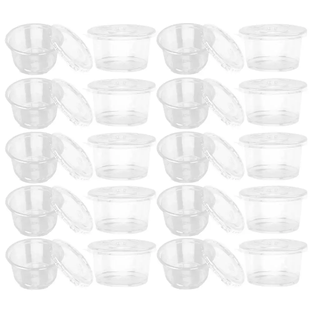 100 Pcs 250ml Disposable Plastic Pudding Cups High Lid for Dessert Shop Restaurant Party Ice Cream Bowls Cake Yogurt Container
100 Pcs 250ml Disposable Plastic Pudding Cups High Lid for Dessert Shop Restaurant Party Ice Cream Bowls Cake Yogurt Container