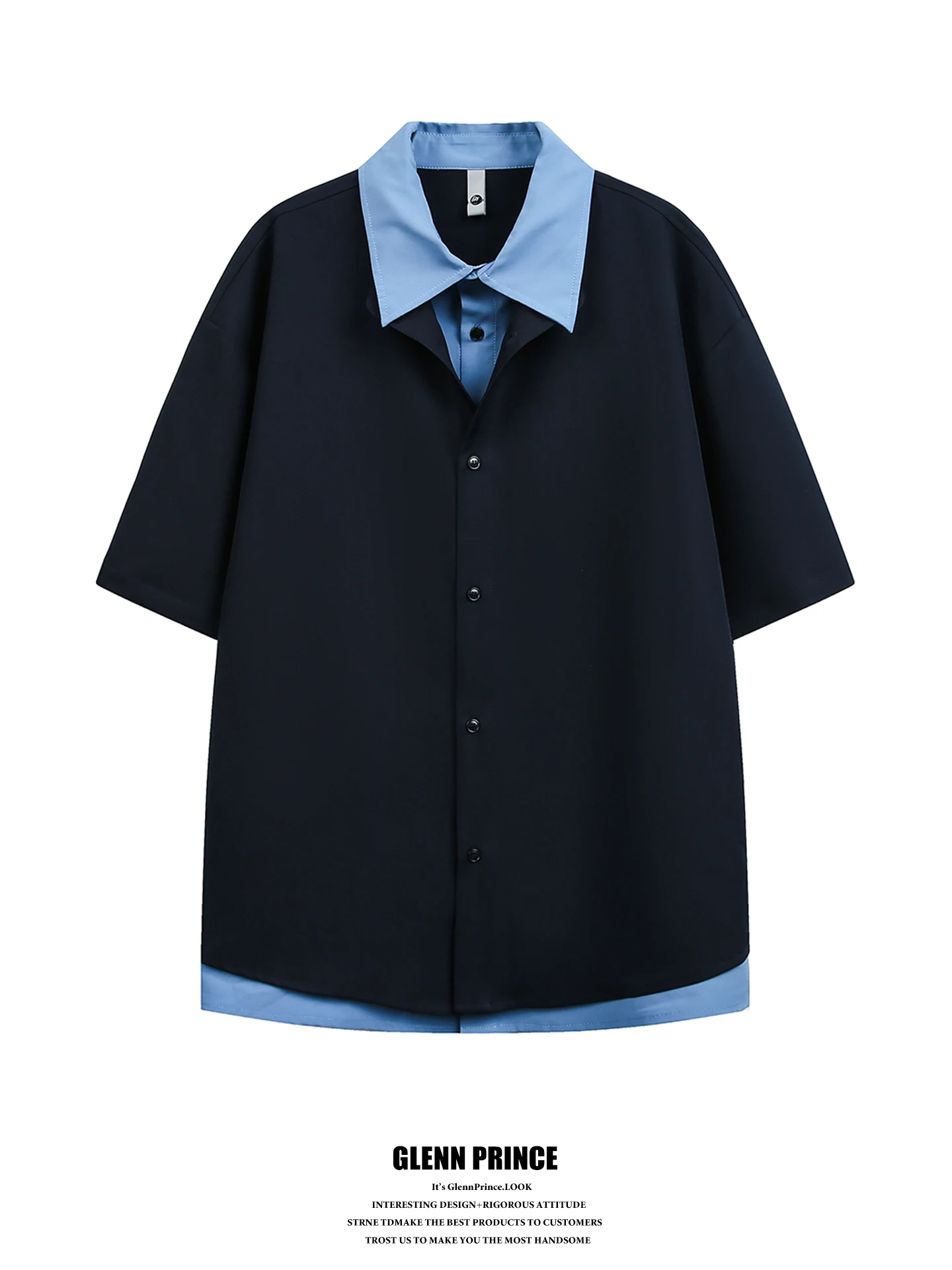High Intelligence Color Block Short Sleeve Shirt Men Women Summer Layering Commute Versatile Shirt Casual Loose Fit Polyester...
High Intelligence Color Block Short Sleeve Shirt Men Women Summer Layering Commute Versatile Shirt Casual Loose Fit Polyester...