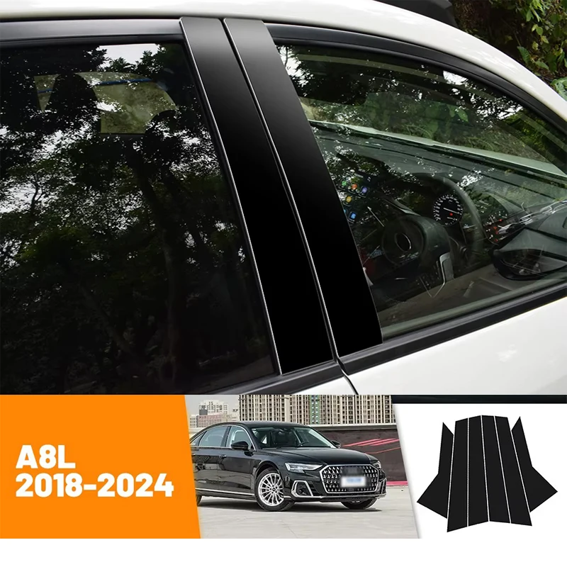 For Audi A8L 2018-2024 2019 2020 2021 2022 2023 Black Carbon Fiber Doors and Windows B C Pillars Column Decorative Stickers
For Audi A8L 2018-2024 2019 2020 2021 2022 2023 Black Carbon Fiber Doors and Windows B C Pillars Column Decorative Stickers