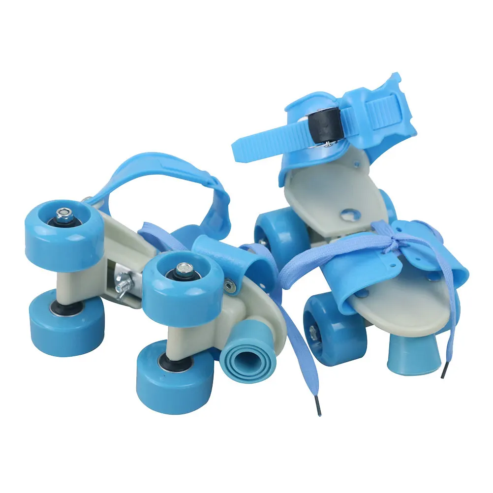 Double Row Four Wheels Skate Shoes for Adjustable Design Safe Gift Size 25-32 Blue Skate Shoes Gift
Double Row Four Wheels Skate Shoes for Adjustable Design Safe Gift Size 25-32 Blue Skate Shoes Gift