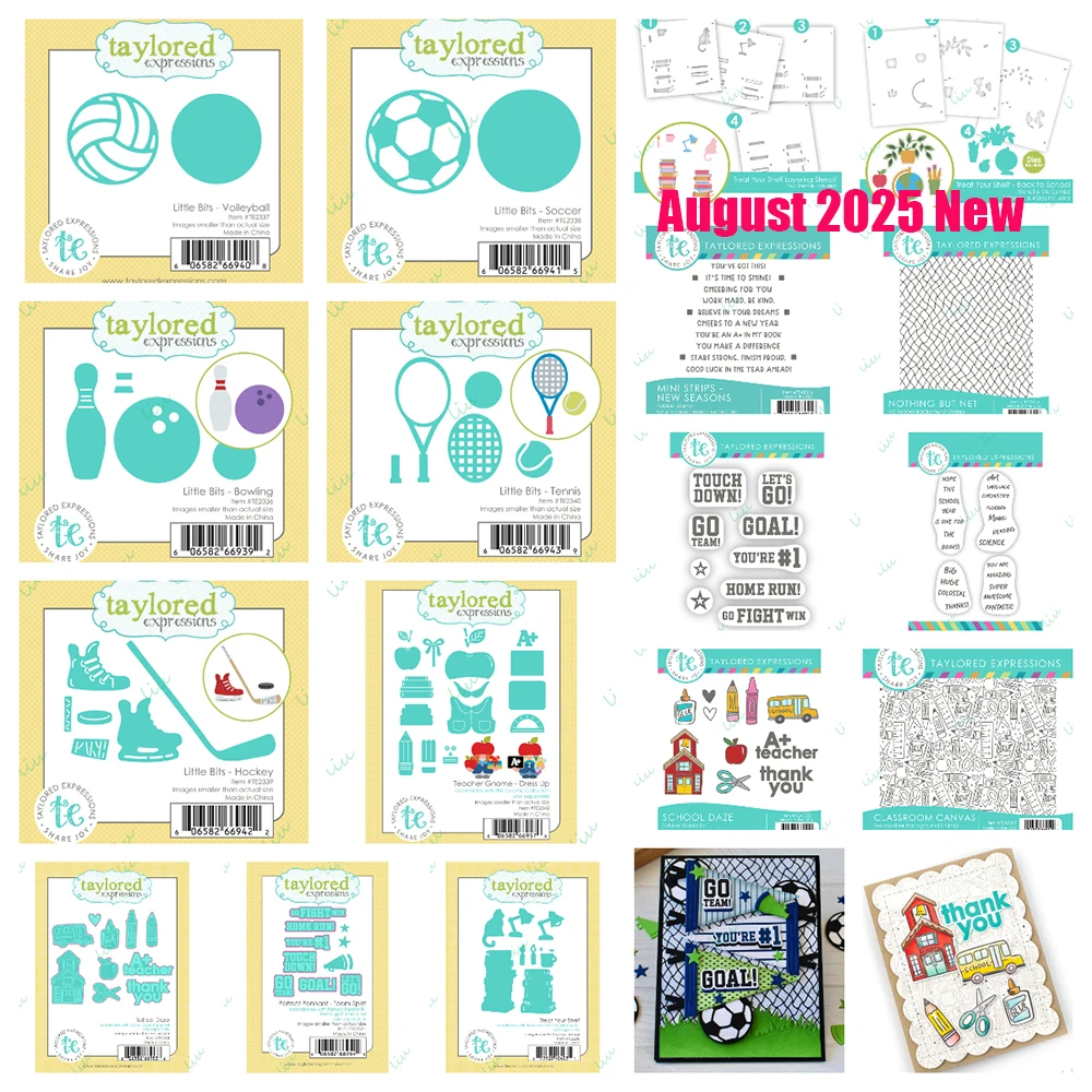 2025 August New Metal Cutting Dies Stamps Stencil for Scrapbook Diary Embossing Template DIY Card New Seasons Back to School New
2025 August New Metal Cutting Dies Stamps Stencil for Scrapbook Diary Embossing Template DIY Card New Seasons Back to School New