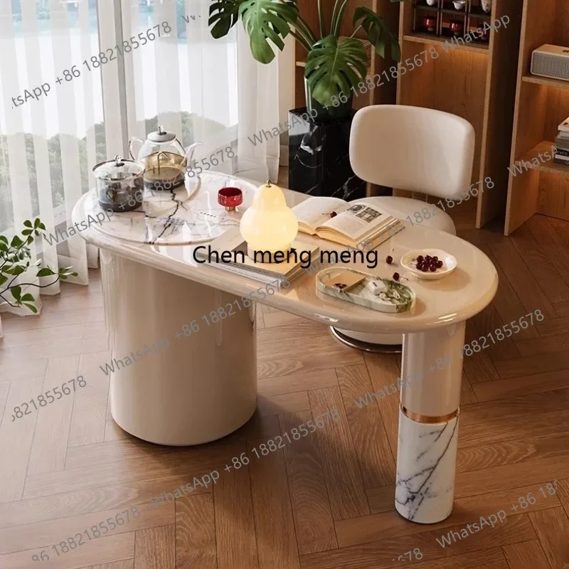 F150 luxury stone desk tea table integrated dual-purpose high-end living room home balcony tea table Light luxury modern cream s
F150 luxury stone desk tea table integrated dual-purpose high-end living room home balcony tea table Light luxury modern cream s