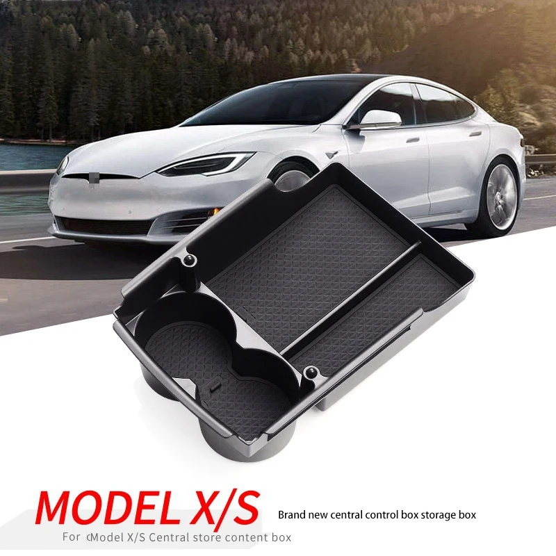 Ящик для хранения подлокотника центральной консоли салона автомобиля для Tesla Model S X 2016-2020
Ящик для хранения подлокотника центральной консоли салона автомобиля для Tesla Model S X 2016-2020